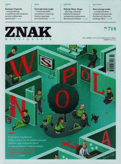 Miesięcznik „ZNAK”, marzec 2015, nr 718