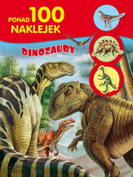 100 naklejek Dinozaury