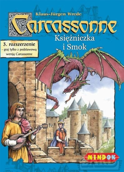 Carcassonne - Księżniczka i Smok - rozszerzenie do gry planszowej