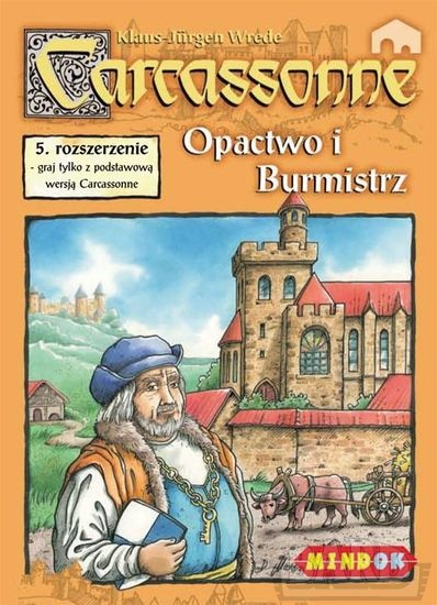 Carcassonne - Opactwo i Burmistrz - rozszerzenie do gry planszowej