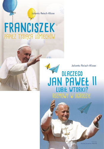 Biografie dla dzieci: Franciszek. Papież tysiąca uśmiechów + Dlaczego Jan Paweł II lubił wtorki?