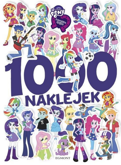 My Little Pony Equestria Girls 1000 naklejek