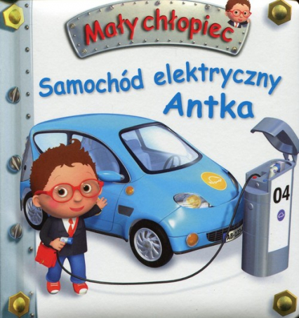 Samochód elektryczny Antka Mały chłopiec