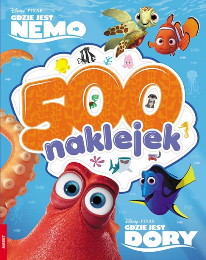 Gdzie jest Nemo Gdzie jest Dory 500 naklejek FBS-10