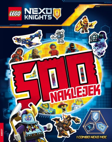 Lego Nexo Knights 500 naklejek