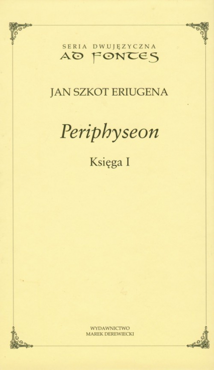 Periphyseon Księga 1