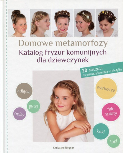 Domowe metamorfozy Katalog fryzur komunijnych dla dziewczynek 20 stylizacji na pierwszą komunię - i nie tylko