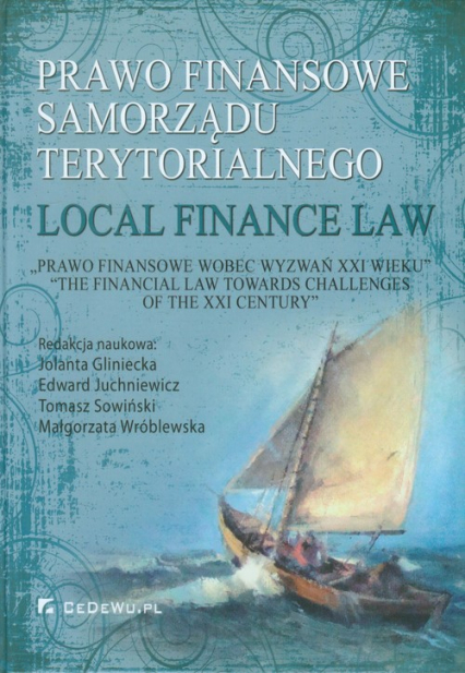 Prawo finansowe samorządu terytorialnego Local Finance Law