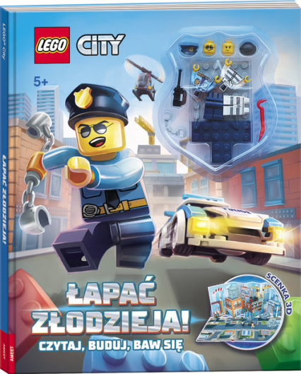 Lego City Łapać złodzieja! Czytaj, buduj, baw się LMB-1
