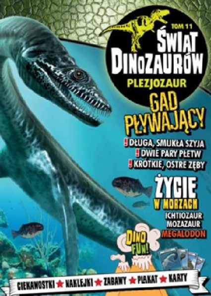 Świat Dinozaurów Tom 11 Plezjozaur