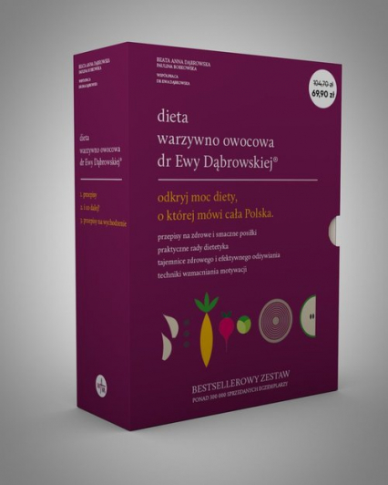 Dieta warzywno-owocowa dr Ewy Dąbrowskiej® Pakiet