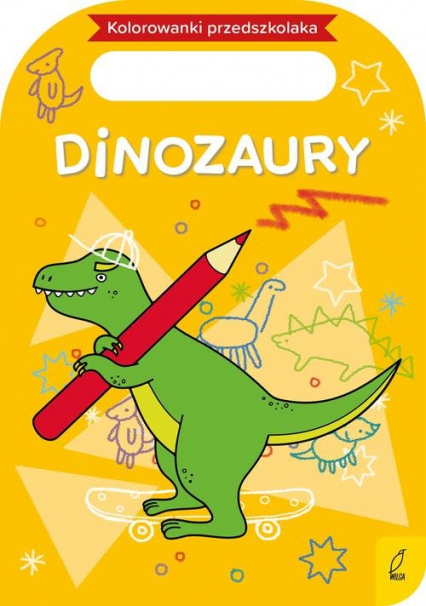 Kolorowanki przedszkolaka Dinozaury