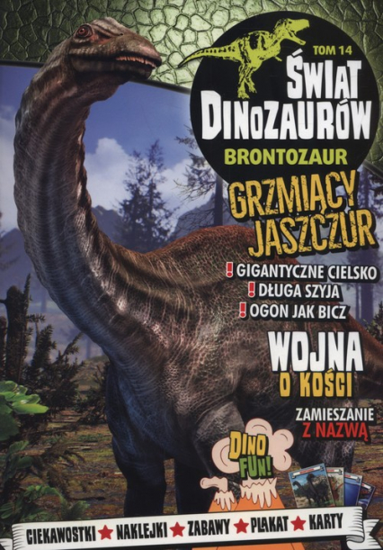 Świat Dinozaurów 14/2019 Brontosaurus