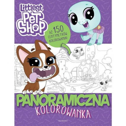 Littlest Pet Shop Panoramiczna kolorowanka