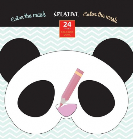Książeczka do kolorowania Creative Maski Zwierząt