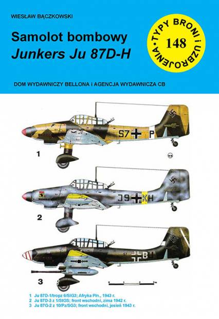 Samolot bombowy Junkers Ju 87 D-H