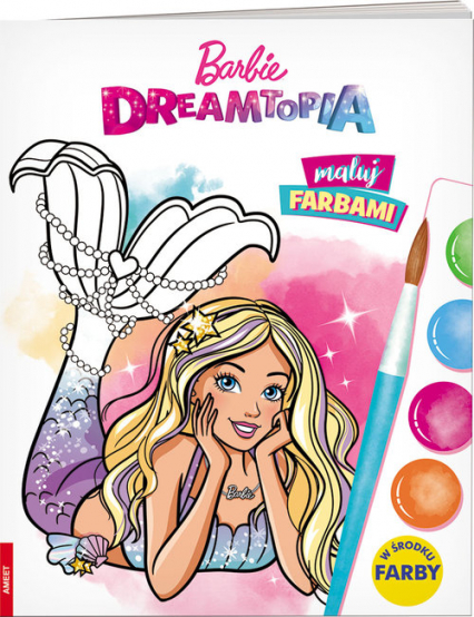 Barbie Dreamtopia Maluj farbami
