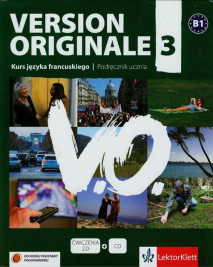 Version Originale 3 Podręcznik z płytą CD Szkoła ponadgimnazjalna