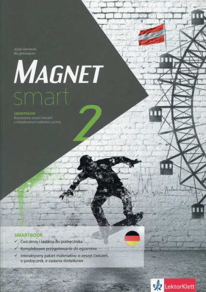 Magnet smart 2 Smartbook + DVD Rozszerzony zeszyt ćwiczeń z interaktywnym pakietem ucznia Język niemiecki dla gimnazjum