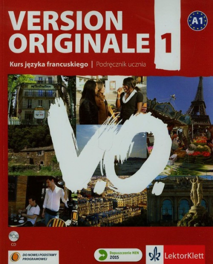 Version Originale 1 Podręcznik + CD Szkoła ponadgimnazjalna