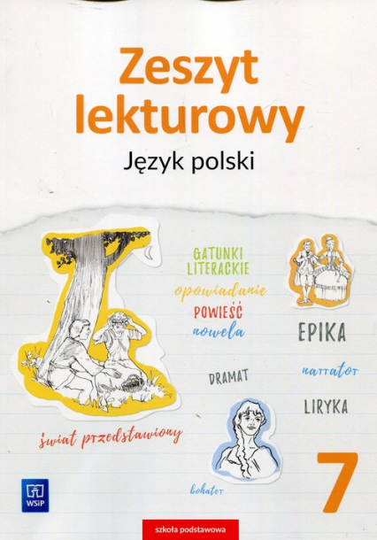 Zeszyt lekturowy Język polski 7 Szkoła podstawowa