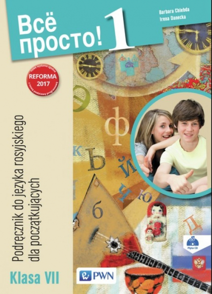 Wsio prosto 1 Podręcznik do języka rosyjskiego Klasa VII Szkoła podstawowa