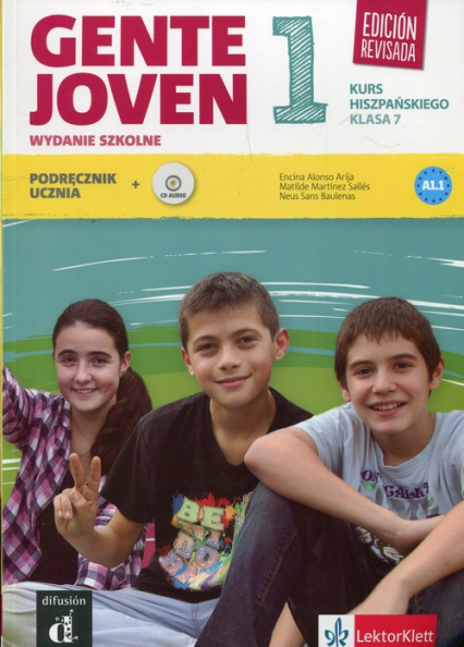 Gente Joven 1 Język hiszpański 7 Podręcznik z płytą CD Szkoła podstawowa