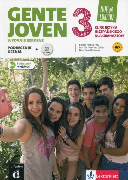Gente Joven 3 Podręcznik wieloletni z płytą CD Gimnazjum