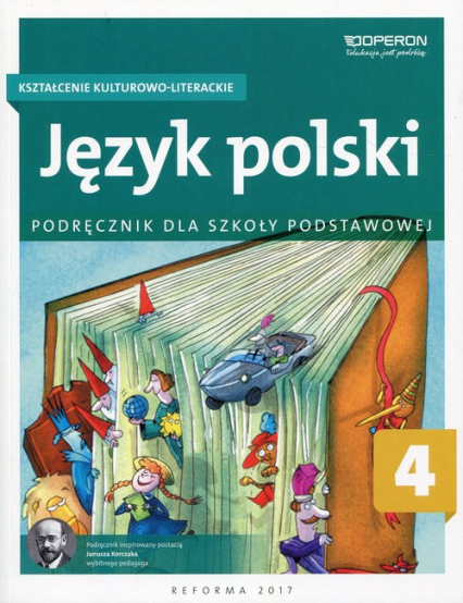 Język polski 4 Kształcenie kulturowo-literackie Podręcznik Szkoła podstawowa