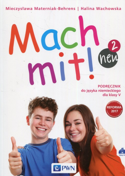 Mach mit! neu 2 Podręcznik do języka niemieckiego dla klasy V + 2CD Szkoła podstawowa