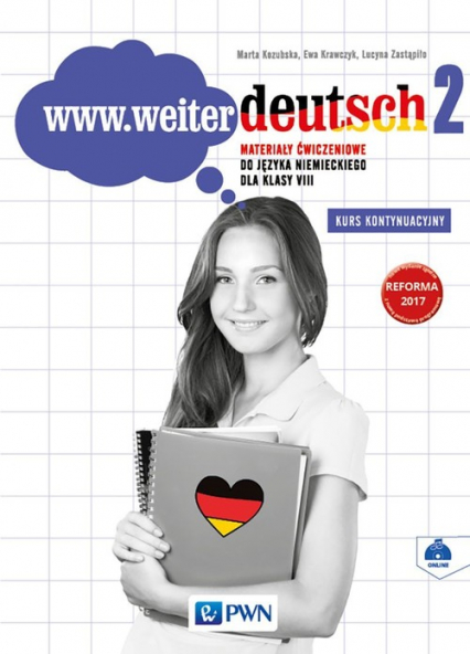 www.weiter deutsch 2 Materialy ćwiczeniowe do języka niemieckiego dla klasy 8 Kurs kontynuacyjny Szkoła podstawowa