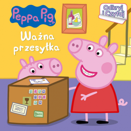Peppa Pig Odkryj i czytaj Ważna przesyłka