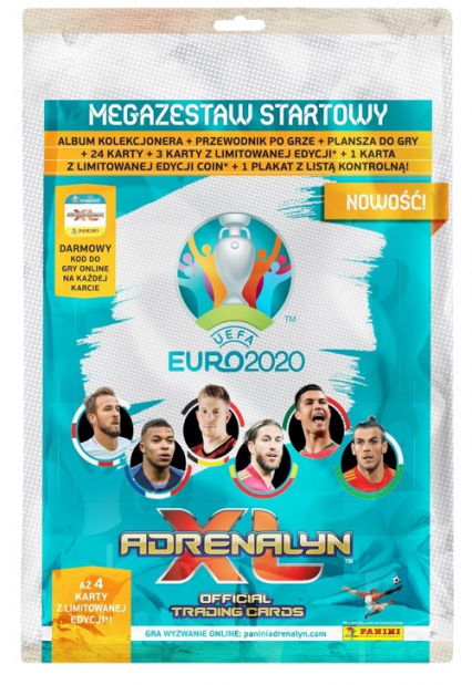 Adrenalyn XL EURO 2020 Megazestaw startowy