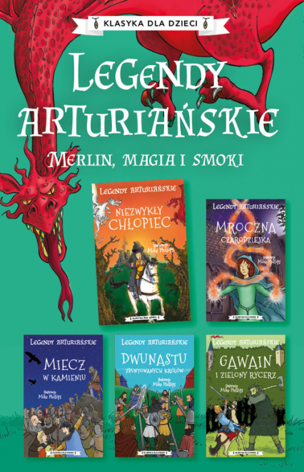 Pakiet Legendy arturiańskie Tomy 1-5