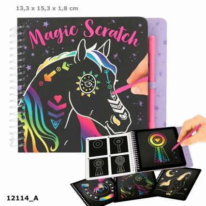 Zestaw kreatywny Mini Magic Scratch Miss Melody 12114A
