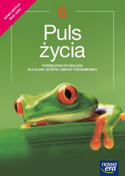 Biologia Puls życia podręcznik dla klasy 6 szkoły podstawowej EDYCJA 2022-2024 64712