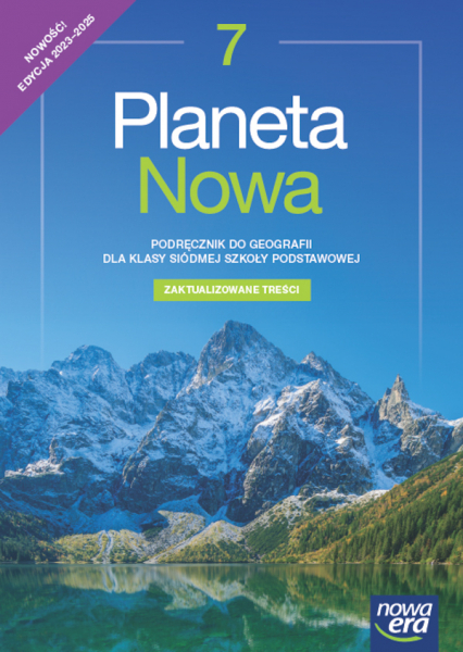 Geografia planeta nowa NEON podręcznik dla klasy 7 szkoły podstawowej EDYCJA 2023-2025