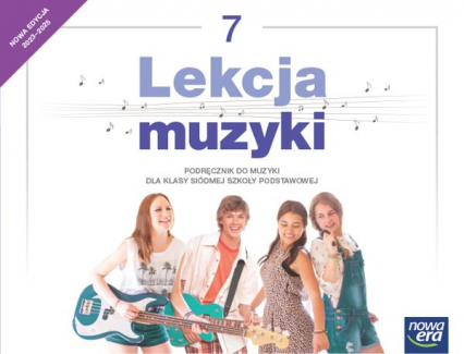 Muzyka lekcja muzyki NEON podręcznik dla klasy 7 szkoły podstawowej EDYCJA 2023-2025