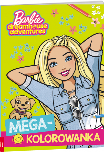 Barbie dreamhouse adventures Megakolorowanka KOL-1202