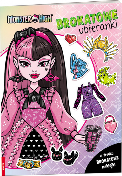 Monster High Brokatowe ubieranki