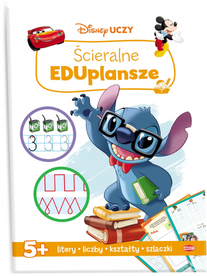 Disney Uczy Ścieralne EDUplansze UMA-9301